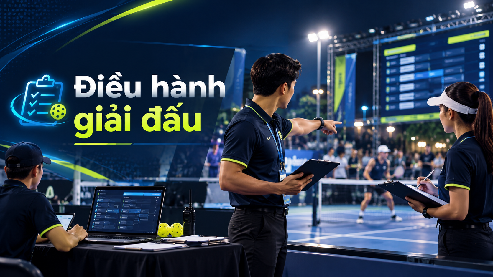 Ảnh hoạt động Pickleball